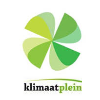 logo klimaatplein, klavertje 4 in verschillende tinten groen